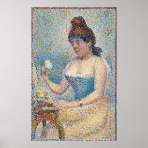 Póster Seurat Woman Powell Self