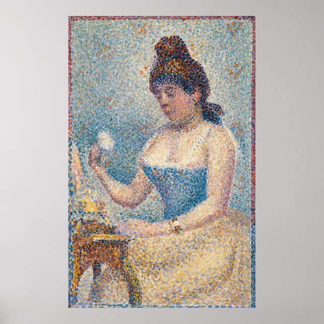 Póster Seurat Woman Powell Self (Frente)