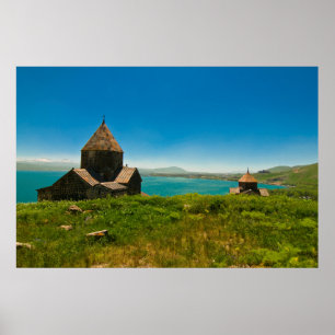 Póster Sevan Monastery Landscape
