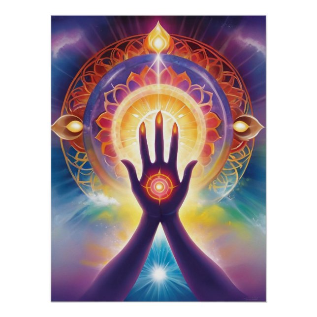 Póster Seven Chakras (Anverso)