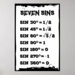 Póster Seven Sins<br><div class="desc">Seven Sins Poster</div>