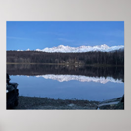 Póster Seventeenemle Poster del lago Alaska @3dudes1life