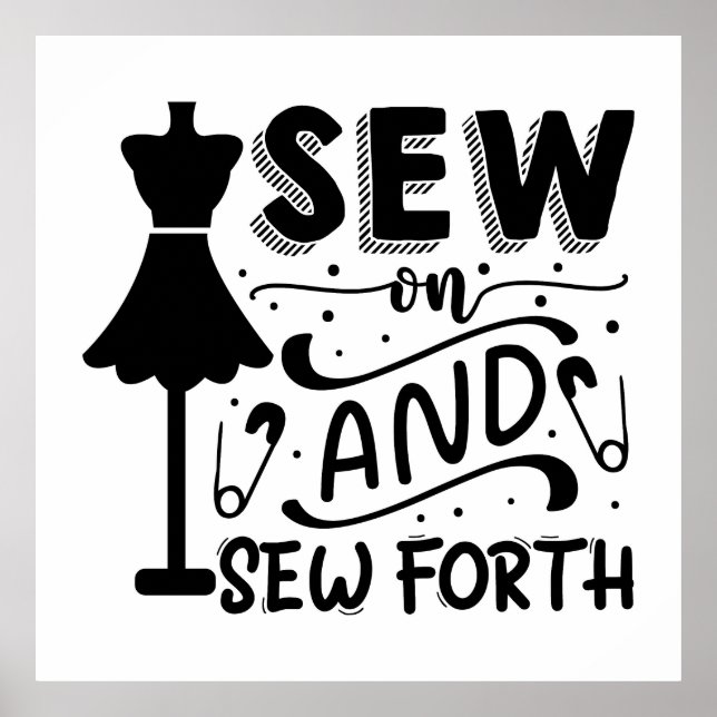 Póster Sew and Sew Forth (Frente)