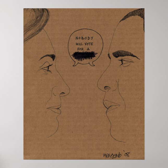 Póster Sexismo contra racismo (Frente)