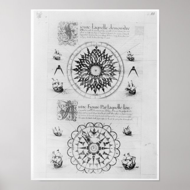 Póster Sextante (Frente)