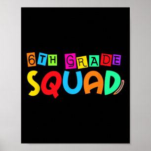 Póster Sexto 6to Grado Grupo De Regreso A La Escuela Prim