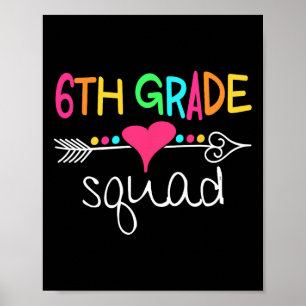 Póster Sexto Equipo Estudiantil de Sexto Grado del Sexto