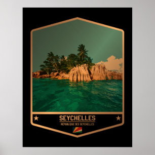 Póster Seychelles