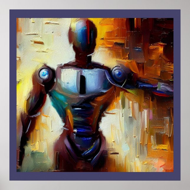 Póster SF - Héroe de Inteligencia Artificial 1 (Frente)