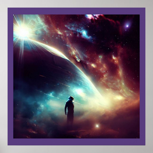 Póster SF - Opera espacial 4 (Frente)