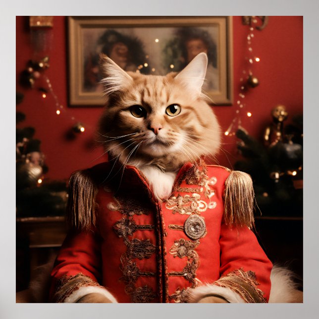 Póster Sgt Pepper Cat (Frente)