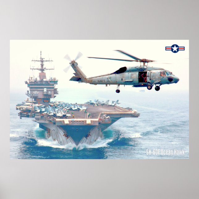 PÓSTER SH-60F OCEAN HAWK (Frente)