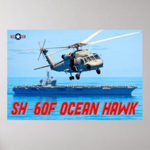 PÓSTER SH-60F OCEAN HAWK