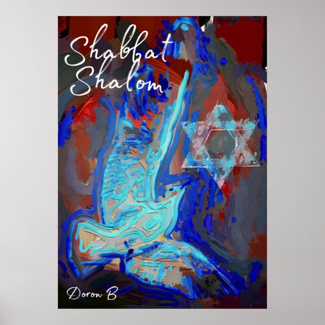 Póster Shabbat (Frente)
