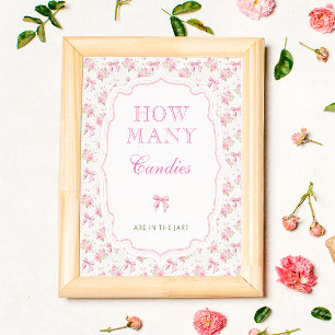 Póster Shabby Chic Love Shack Adivina cuántos Canales