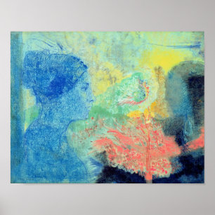 Póster Shades of Sleep (pastel on paper
