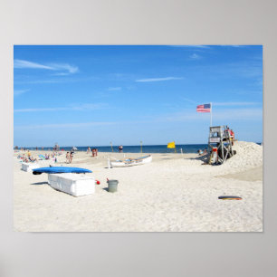 Póster Shadows on the Beach