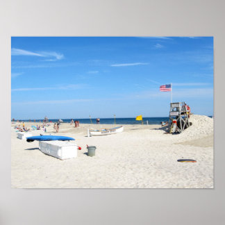 Póster Shadows on the Beach