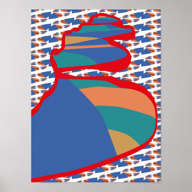 Póster Shadows Rockodromo Cars by Masanser Pixelat (Frente)