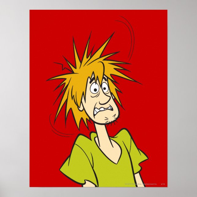 Póster Shaggy asustada (Frente)