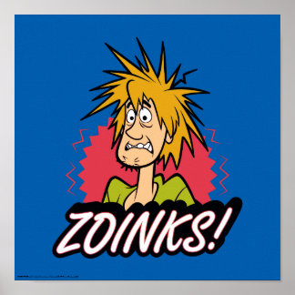 Póster Shaggy "¡Zoinks!" Diseño