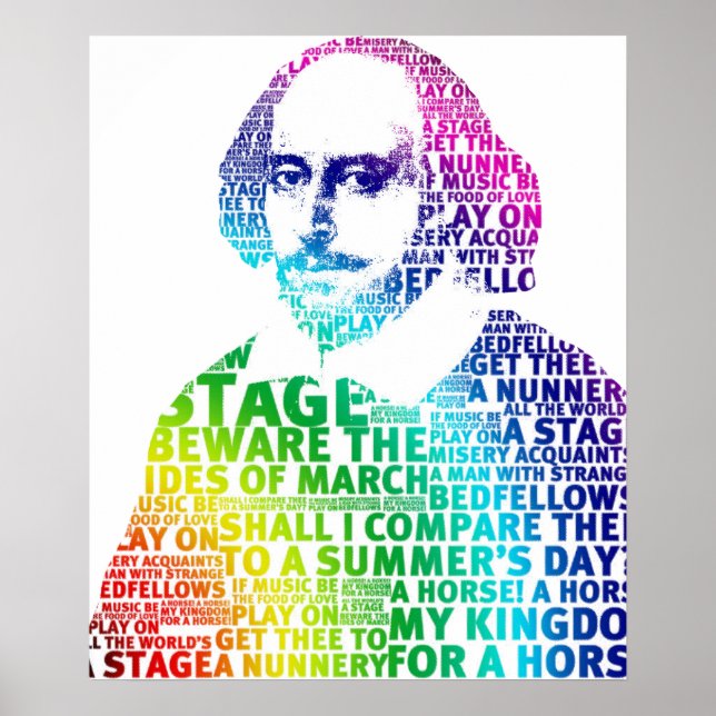 Póster Shakespeare (Frente)