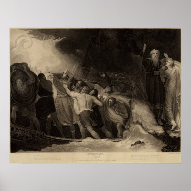 Póster Shakespeare La Tentación (Frente)