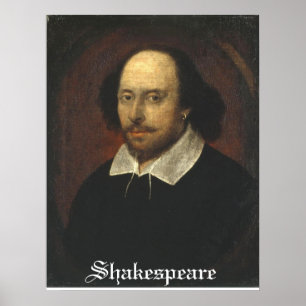 Póster Shakespeare on a poster