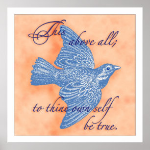 Póster Shakespeare Quote Art Print