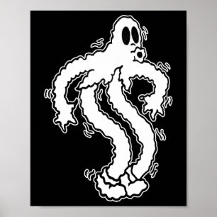 Póster Shakey Koko El Fantasma Fantasma Halloween S