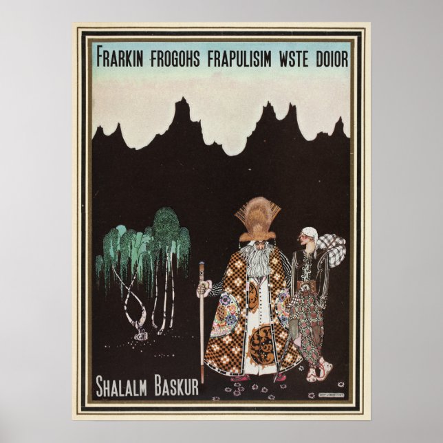 Póster Shalalm Baskur (Frente)