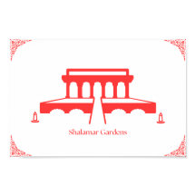 Shalimar Garden Lahore | Poster de los jardines de