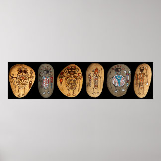 Póster Shaman Stones