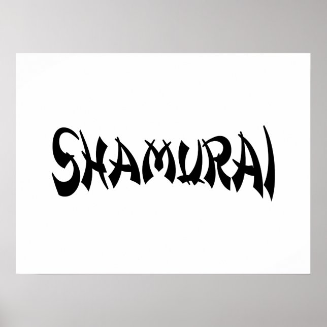 PÓSTER SHAMURAI (Frente)
