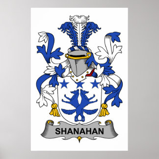 Póster Shanahan Family Crest