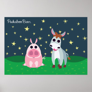 Póster Shane y Leary de noche