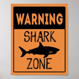 Póster Shark Zone Poster