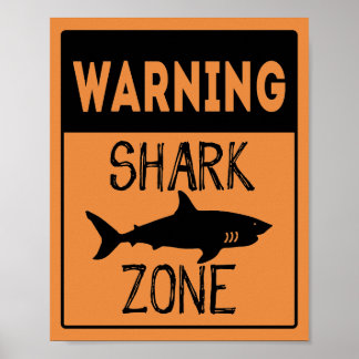 Póster Shark Zone Poster