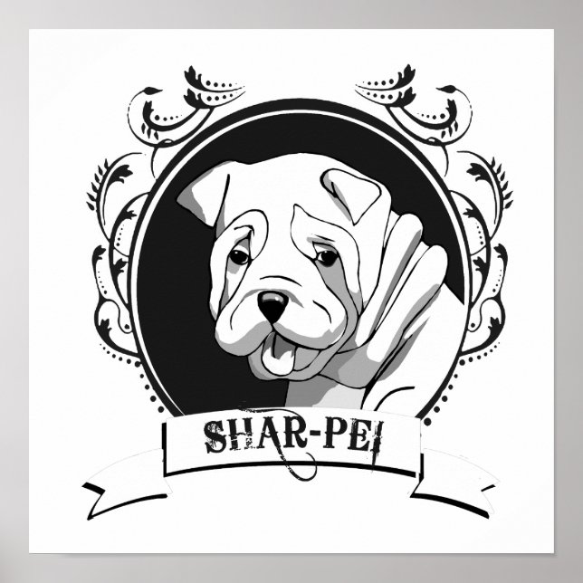 PÓSTER SHARPEI (2) (Frente)