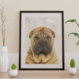 Poster Sharpei Chino