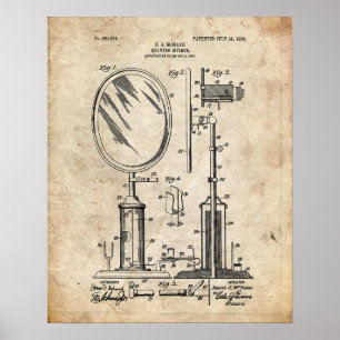 Póster Shaving Mirror Patent
