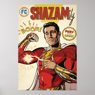 Póster ¡SHAZAM! Furia de los dioses Tapa de SHAZAMily C