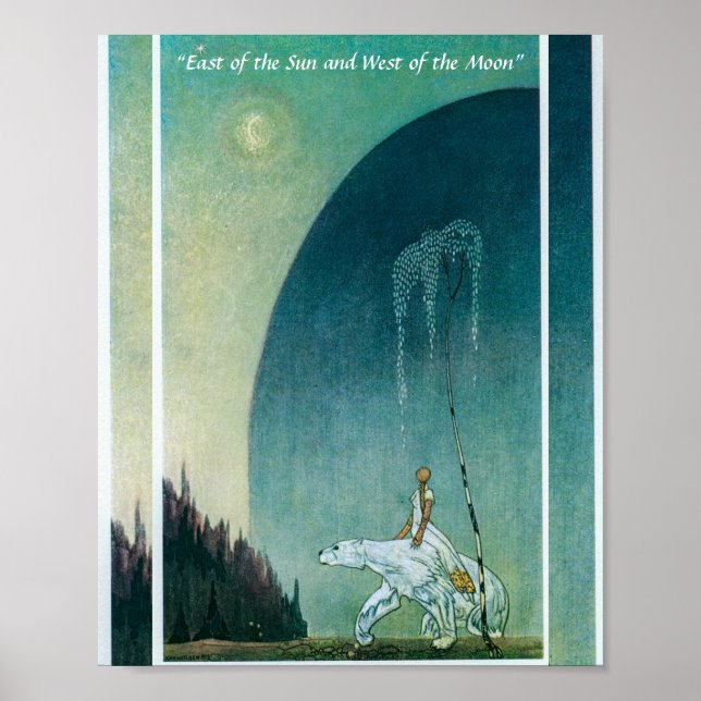 Póster She Held Tight to the Bear Kay Nielsen (Frente)