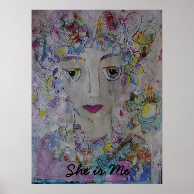 Póster She is Me (Frente)