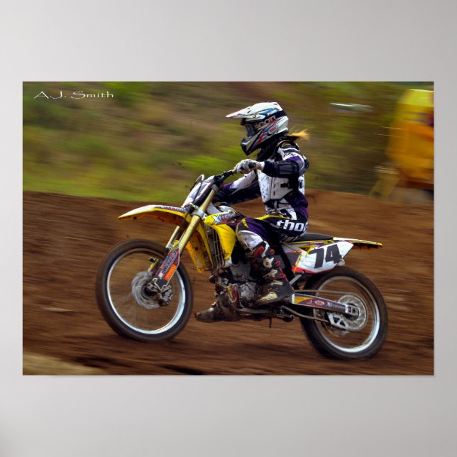 Póster She Rides (Frente)