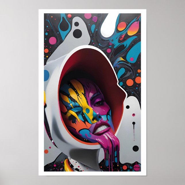 Póster She Was Hot Enough to Melt Your Face Off (Frente)