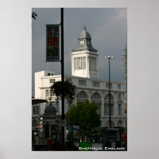 Póster Sheffield, Inglaterra