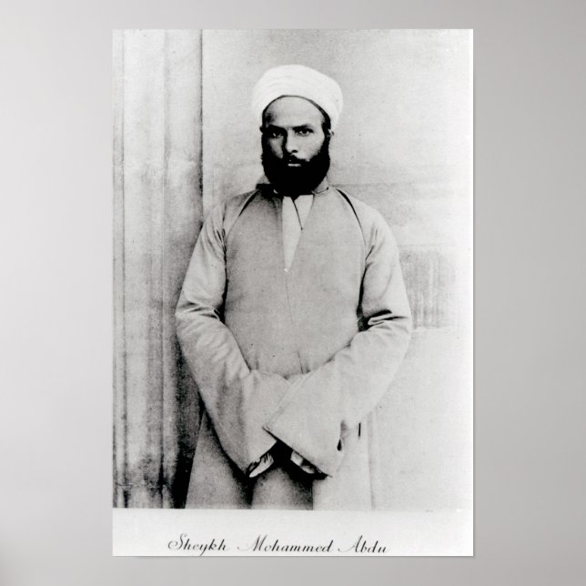 Póster Sheikh Muhammad Abduh (Frente)