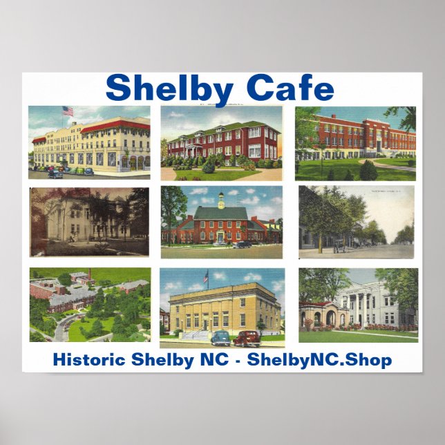 Póster Shelby Cafe Poster (Frente)