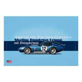 Póster Shelby Coupe at Daytona